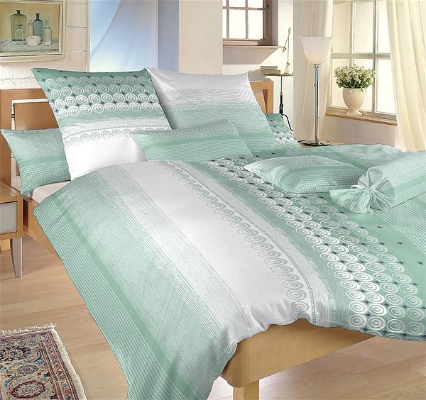 Ágynemű Dadka krepp Sahara menta 140 × 200, 70 × 90 cm ...