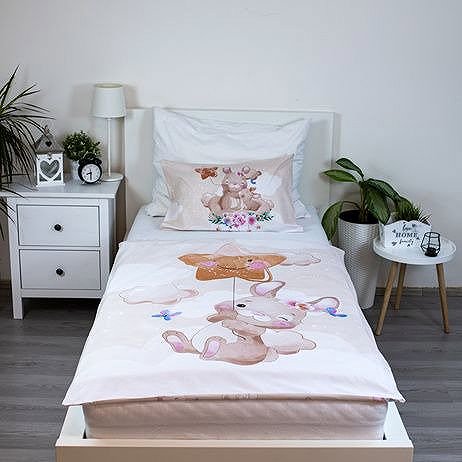 Ágynemű Jerry Fabrics Bunny Star baby 100 × 135, 40 × 60 cm ...