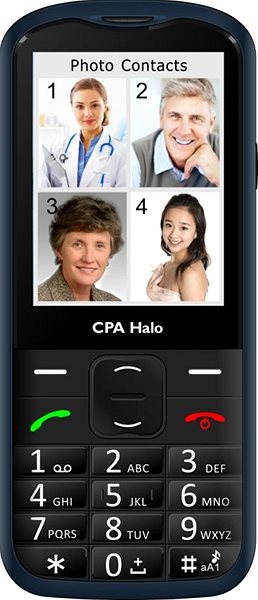 Mobile Phone CPA Halo 18 Senior Blue Screen