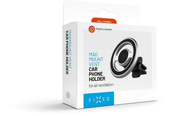Phone holder FIXED MagMount Vent with MagSafe Silver Edition support ...