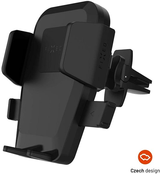 Phone holder FIXED Iconiq Vent with handle for ventilation grille black ...