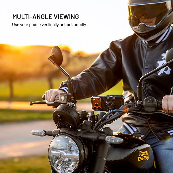 Phone holder FIXED Bikee Anti-Shock with anti-vibration module black ...