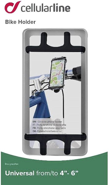 Phone Holder Cellularline Bike Holder Packaging/box