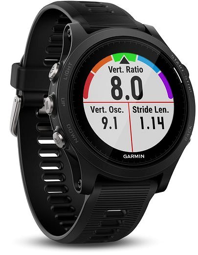 Smartwatch Garmin Forerunner 935 Black Seitlicher Anblick