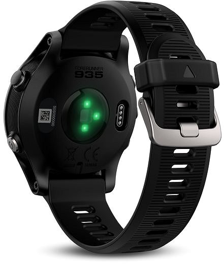 Smartwatch Garmin Forerunner 935 Black Rückseite