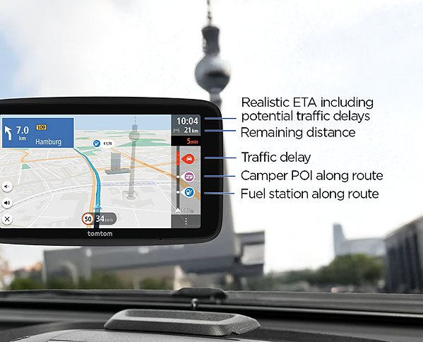GPS-Navigation TomTom GO Camper Tour 2nd gen .