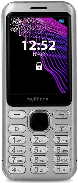Mobile Phone MyPhone Maestro Silver Screen