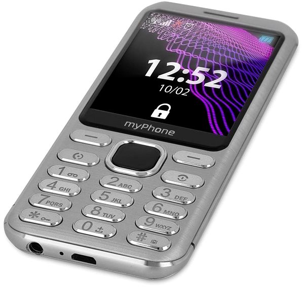 Mobile Phone MyPhone Maestro Silver Lifestyle