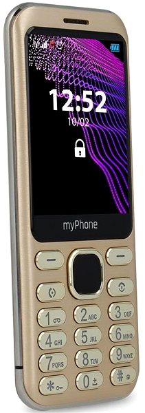 Mobile Phone myPhone Maestro Gold Lateral view