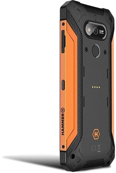Mobile Phone MyPhone Hammer Explorer Orange Back page