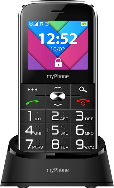 Mobile Phone MyPhone Halo C Senior Black Screen
