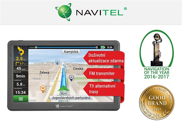GPS navigáció NAVITEL E700 Lifetime ...