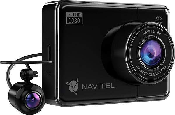 Dash Cam NAVITEL PR700 (Battery without Power Supply) Lateral view