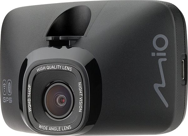 Dash Cam Mio MiVue 818 Wifi GPS Lateral view