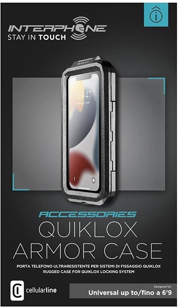 Kryt na mobil Interphone Armor QUIKLOX max. 6,9