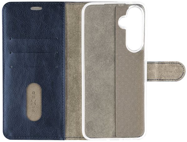 Softcase-Handyhülle FIXED Opus für Samsung Galaxy A55 5G blau ...