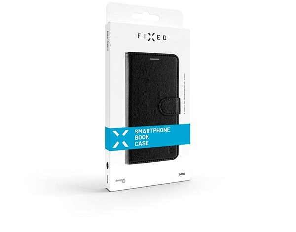 Handyhülle FIXED Opus für Motorola Edge 50 Pro schwarz ...