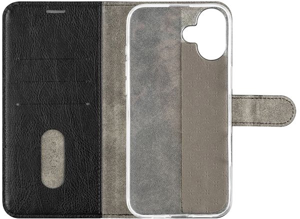 Handyhülle FIXED Opus für Apple iPhone 16 Plus schwarz ...