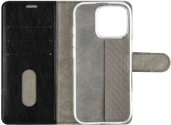 Softcase-Handyhülle FIXED Opus für das Apple iPhone 16 Pro schwarz ...