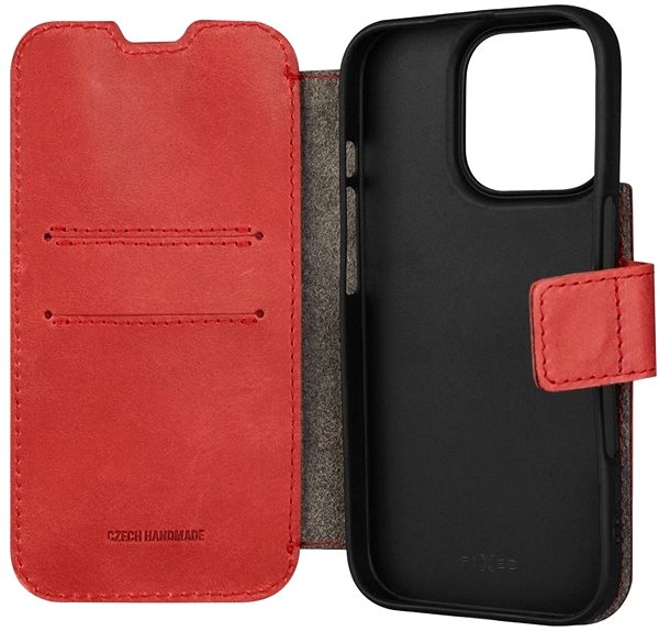 Handyhülle FIXED ProFit für das Apple iPhone 16 Pro rot ...