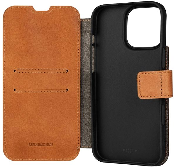 Softcase-Handyhülle FIXED ProFit für das Apple iPhone 16 Pro Max braun ...