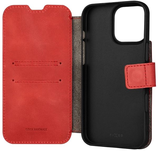 Softcase-Handyhülle FIXED ProFit für das Apple iPhone 16 Pro Max rot ...