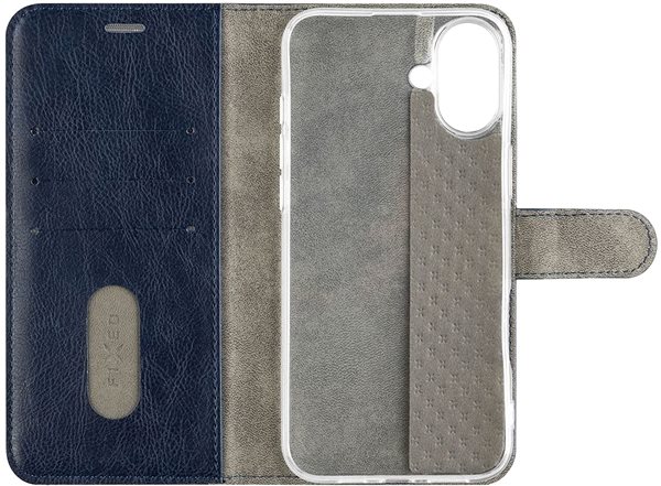 Handyhülle FIXED Opus für das Apple iPhone 16 blau ...