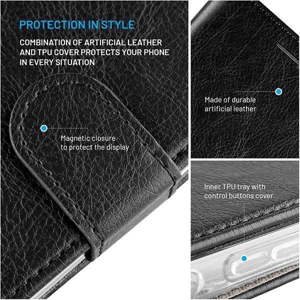Handyhülle FIXED Opus für OnePlus Ace 3 Pro schwarz ...