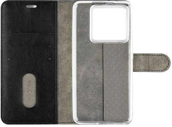 Softcase-Handyhülle FIXED Opus für Xiaomi 14T Pro schwarz ...
