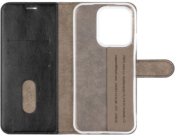 Softcase-Handyhülle FIXED Opus für Xiaomi Redmi 15C 4G/5G schwarz ...