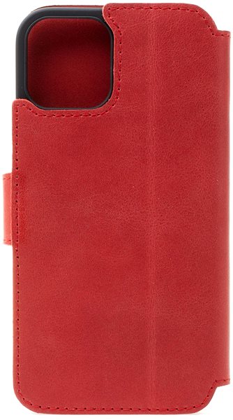 Handyhülle FIXED ProFit aus echtem Rindsleder für Apple iPhone 13 rot ...