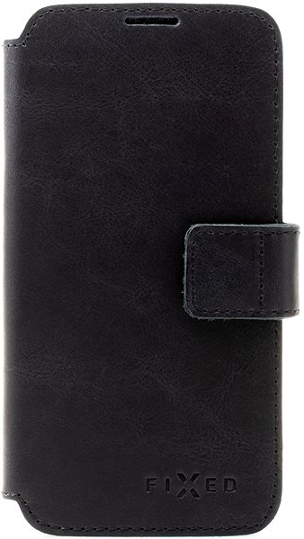 Handyhülle FIXED ProFit Case aus echtem Rindsleder für Apple iPhone 12/12 Pro - schwarz ...