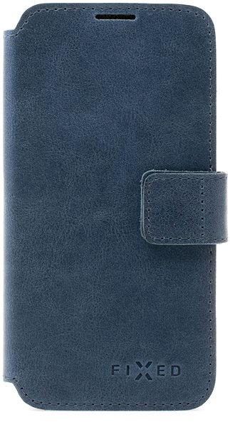 Handyhülle FIXED ProFit Case aus echtem Rindsleder für Apple iPhone 12/12 Pro - blau ...