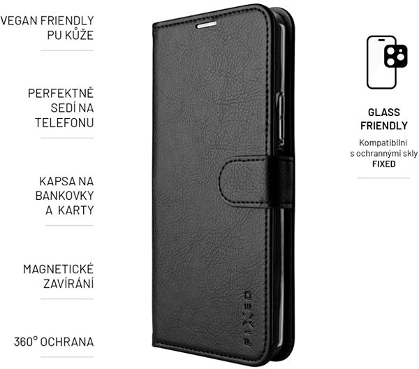 Mobiltelefon tok FIXED Opus OnePlus Nord 3 fekete tok ...