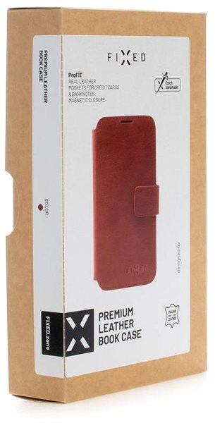 Puzdro na mobil FIXED ProFit pre Apple iPhone 15 červené ...