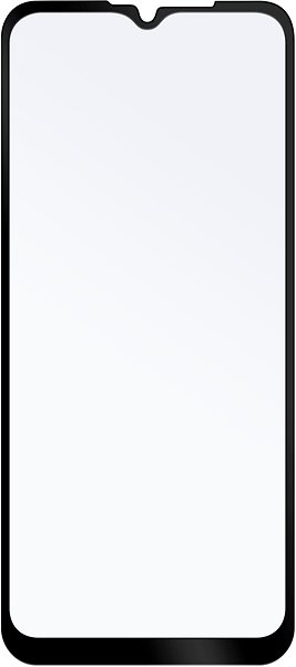 Üvegfólia FIXED FullGlue-Cover Xiaomi Poco F2 készülékre fekete Képernyő