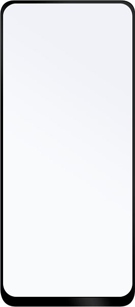 Üvegfólia FIXED FullGlue-Cover Realme GT 5G üvegfólia - fekete Képernyő