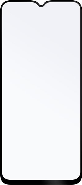 Üvegfólia FIXED FullGlue-Cover az Oppo A54s készülékhez fekete Képernyő