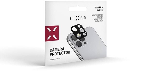 Kamera védő fólia FIXED Lens-Cover, Flash Anti Glare Circle, Samsung Galaxy Z Fold3 5G készülékhez Csomagolás/doboz