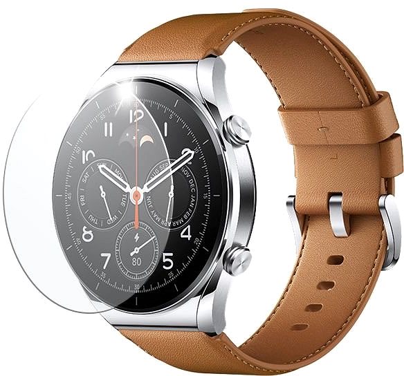 Schutzglas FIXED Schutzglas für Smartwatch Xiaomi Watch S1 - 2 Stück Packung - transparent Mermale/Technologie