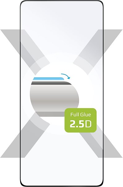 Üvegfólia FIXED FullGlue-Cover Xiaomi POCO F4 GT üvegfólia - fekete Jellemzők/technológia