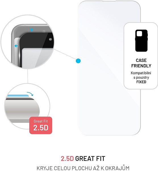 Üvegfólia FIXED Apple iPhone 14 Pro Max üvegfólia - átlátszó ...