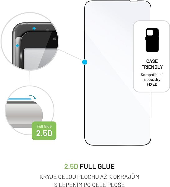 Schutzglas FIXED FullGlue-Cover für Nothing Phone (1) - schwarz ...