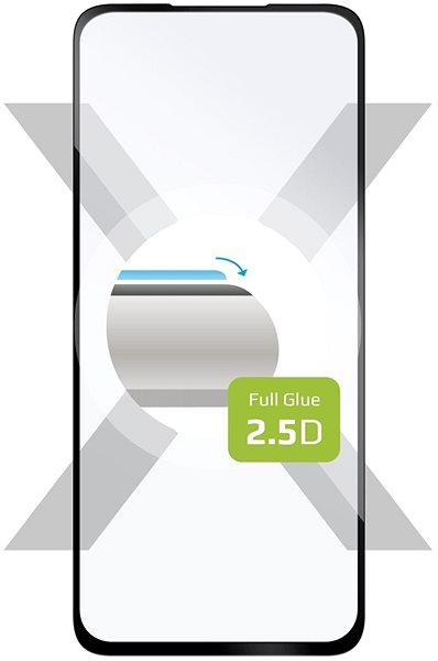 Schutzglas FIXED FullGlue-Cover für ASUS Zenfone 9 - schwarz ...