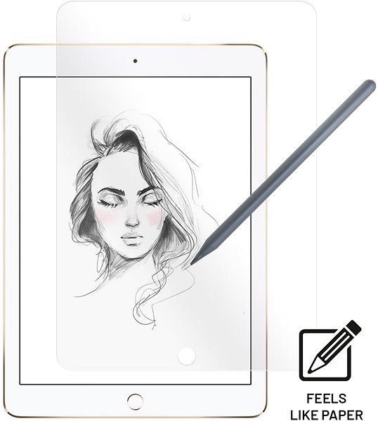 Glass Screen Protector FIXED PaperGlass Screen Protector for Apple iPad 10.2