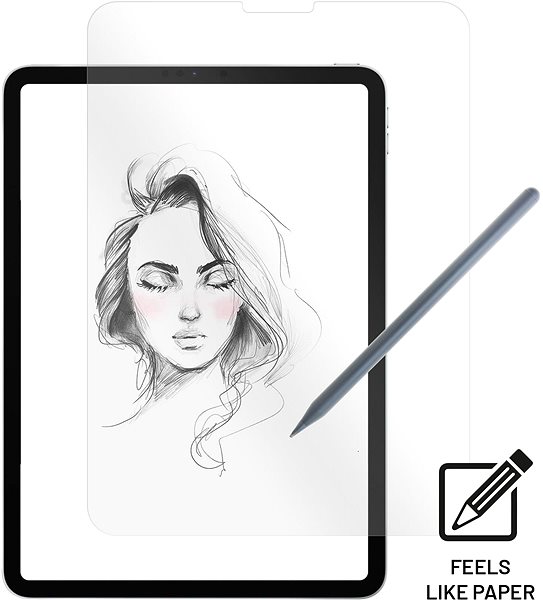Glass Screen Protector FIXED PaperGlass Screen Protector for Apple iPad Air (2020/2022) clear ...