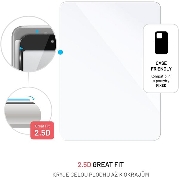 Schutzglas FIXED für OnePlus Pad klar ...