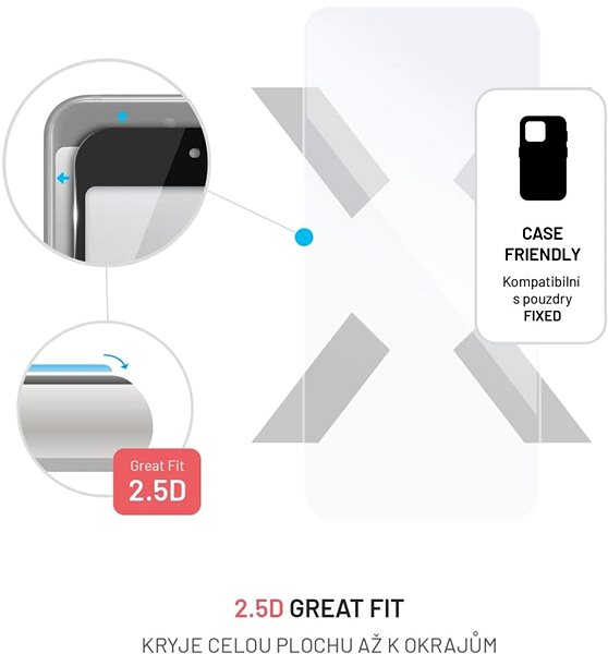 Üvegfólia FIXED Apple iPhone 15 Plus üvegfólia - átlátszó ...