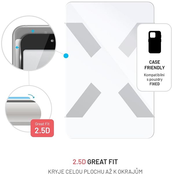 Glass Screen Protector FIXED for Honor Pad X8a clear ...
