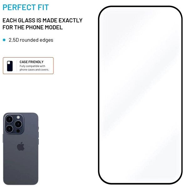 Glass Screen Protector FIXED Full-Cover for Infinix Note 40X 5G black ...